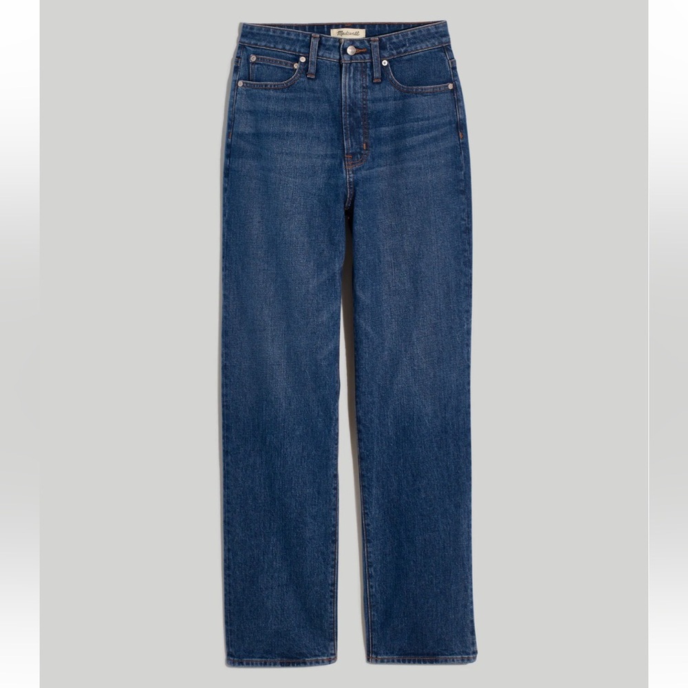 Madewell Curvy Perfect Vintage Straight Jean